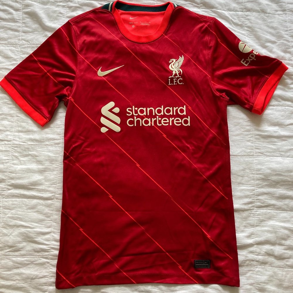 Liverpool Nike 2021/22 Home Breathe Stadium Jersey - Red